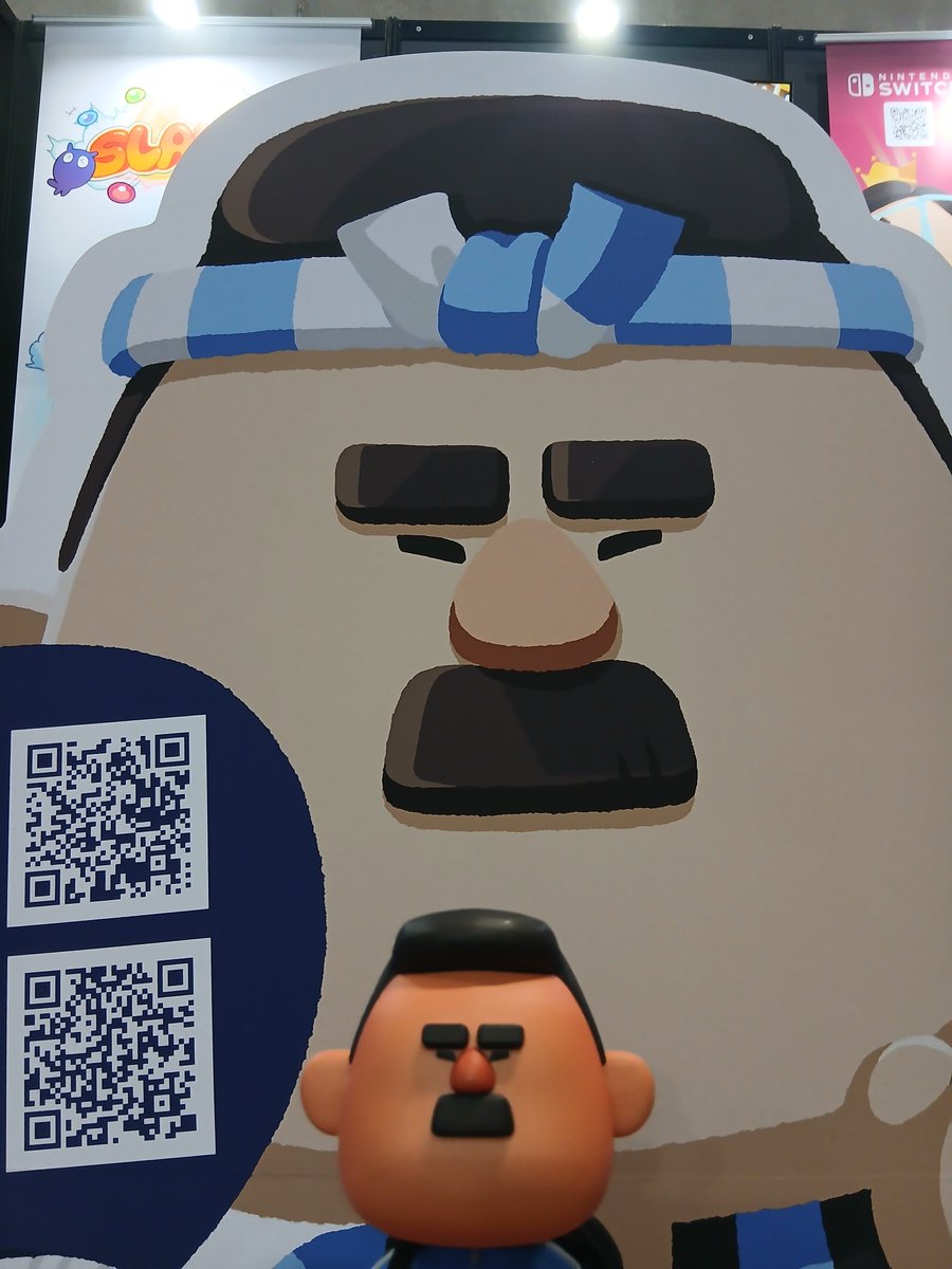 Crafts_Meister's tweet photo. おはようございます。
東京ゲームショウ2026、大変残念ではございますが、天候によるスケジュール変更につき本日が最終日となりました。
お越しになる皆様、どうかお気をつけていらしてください。
おじさんたちのブースは、09-E01です🧔♂️🎮
#BLOKESonBLOCKS #ブロークスオンブロックス #SLAPPY #スラッピー #東京ゲームショウ #TGS2026