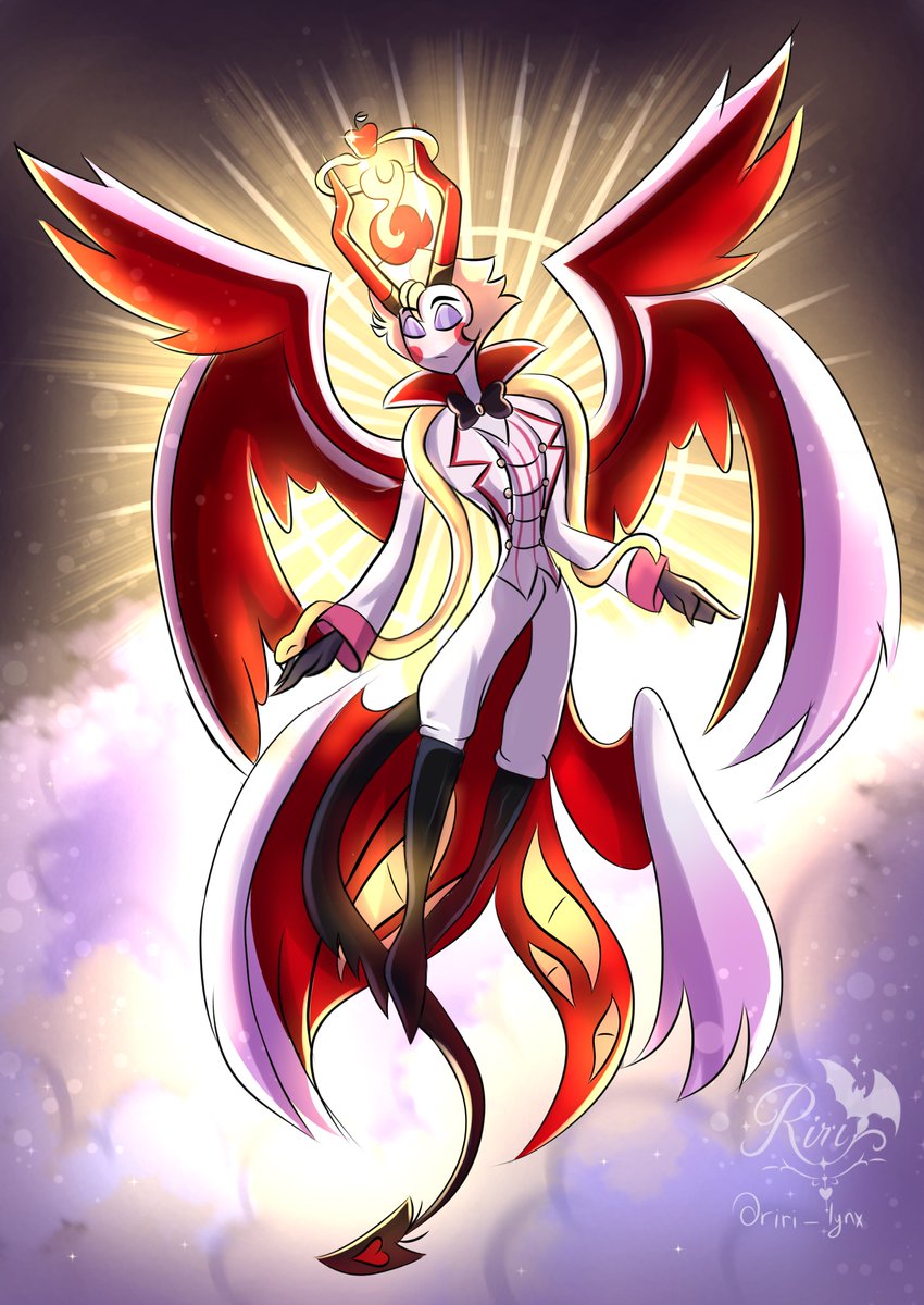 riri_lynx's tweet photo. Luci  is beautiful 🦆💗

... 
 (m uno a la tendencia osi)
#lucifermorningstar #lucifer #hazbinhotel #fanart #luciferhazbinhotel https://t.co/g17hgLe071