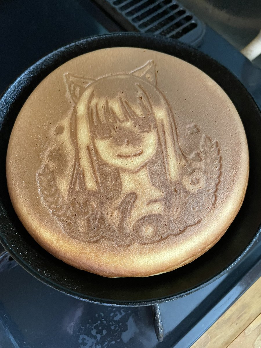 ask_giftia's tweet photo. おはようございます☀
形良さげな感じになった🥞 https://t.co/i0W8o87UkK