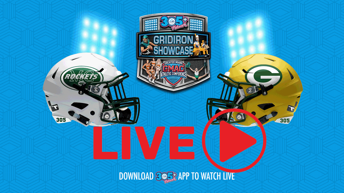 305plusnetwork's tweet photo. LIVE NOW: Miami Central vs. Miami Jackson 🏈
Watch the game on the 305+ Network app: https://t.co/WyRBp4QUoO 🏈 @RocketsCentral @JaxBoyzFootball https://t.co/If8ylAEP6h