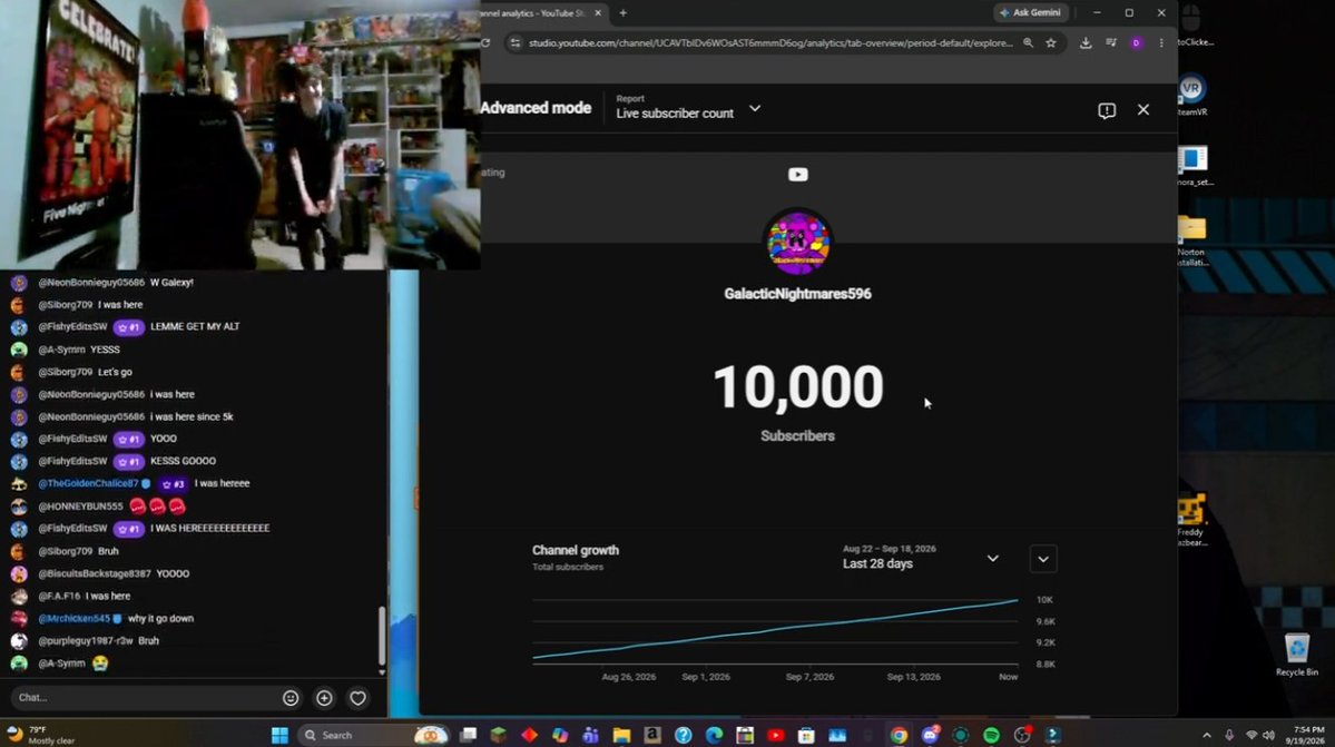 GalexyGamer596's tweet photo. This is a milestone i genuinely never thought i'd reach. To say im grateful is such an understatement; but thank all of you so, so much. Every single person who's been with me or there for me. Im truly honored to be here and Im so excited for the path ahead of us :] https://t.co/NM9R9MMPmJ