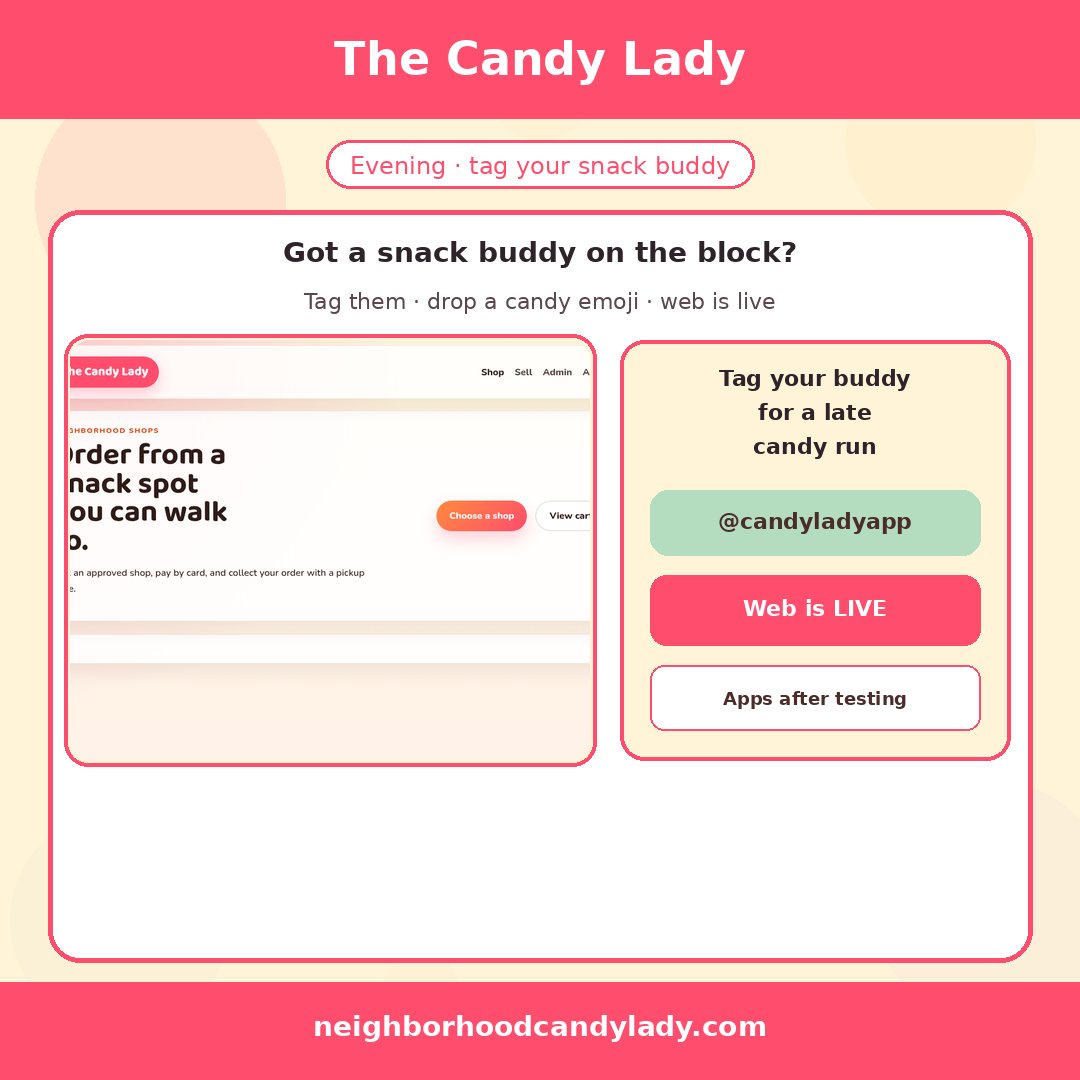 Candyladyapp tweet picture