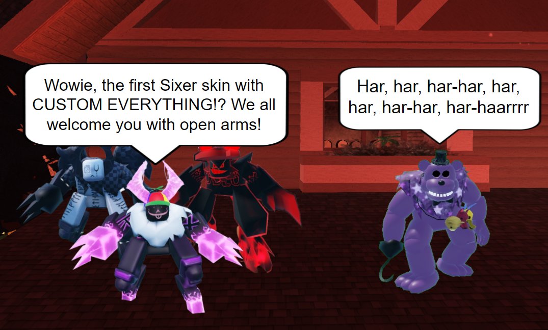 Player6420's tweet photo. The new guys

#forsaken #forsakenrblx #forsakenroblox https://t.co/ra7vpwo0nD