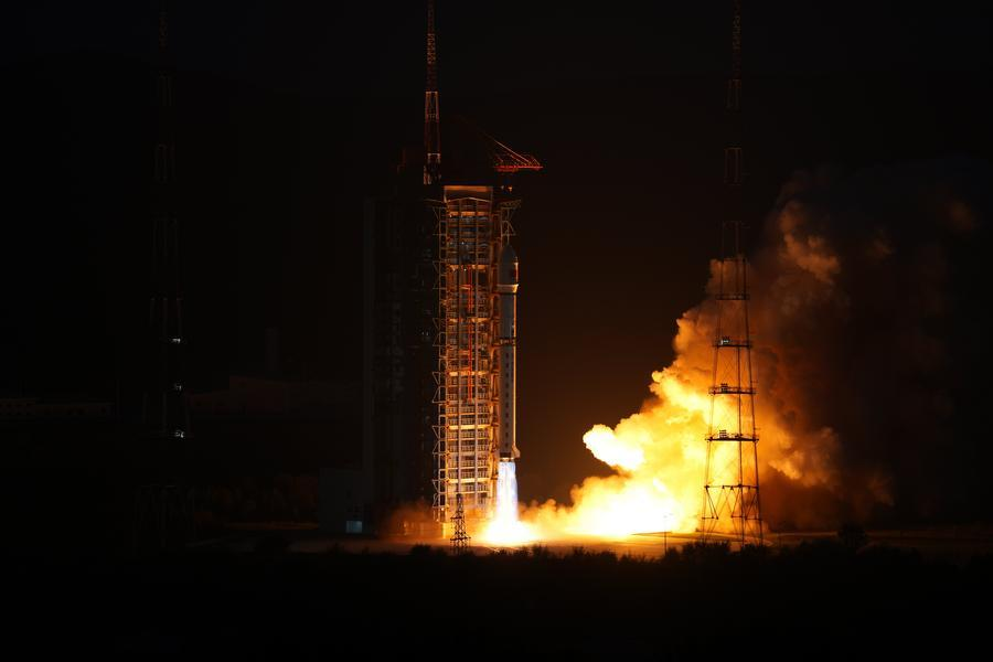 PDChina's tweet photo. China on Saturday launched a group of four satellites aboard a Long March-2D carrier rocket from the Taiyuan Satellite Launch Center in northern Shanxi Province.

The PIESAT-2 13-16 Synthetic Aperture Radar (SAR) satellites entered the preset orbits successfully, marking the 668th flight mission of the Long March carrier rocket series.