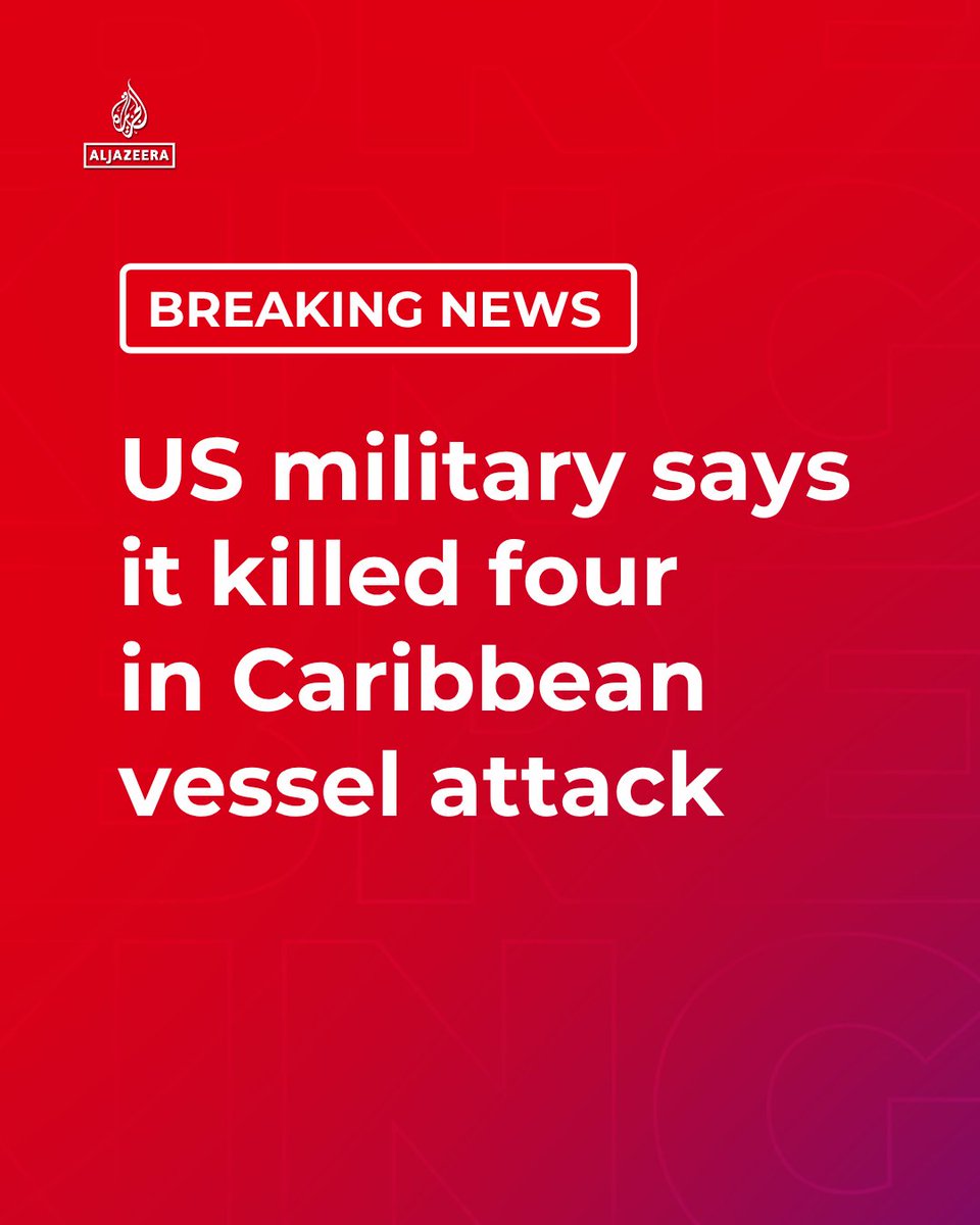 BREAKING: US Military Conducts Deadly Strike on Alleged Drug Traffickers in Caribbean