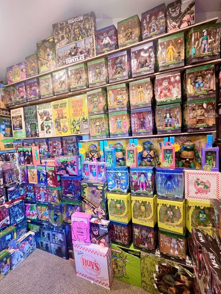NinjaTurtleLair's tweet photo. Feast your eyes 👀 One of the most amazing TMNT collections on the planet. 
-
#TMNTCollector #TurtleLair https://t.co/4o2gh0893I