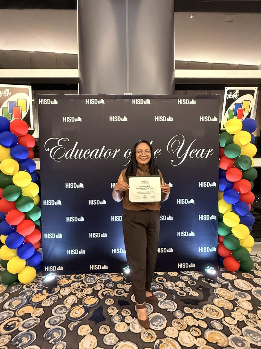 MinnieGuerra839's tweet photo. Amen 🙏 ESL TOY 2026 #HISDEducatorsOfTheYear https://t.co/6owQGgrYJX