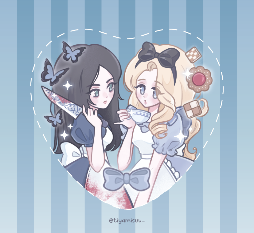 tiyamisuu_'s tweet photo. alice's tea party ༘⋆
#alicemadnessreturns https://t.co/N4AjCzEvA6