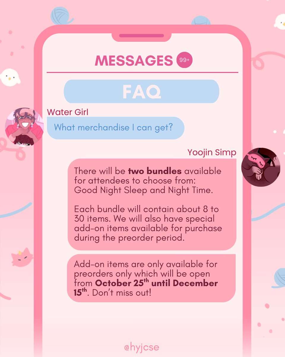 hyjcse's tweet photo. 🧵Curious about our event? Here’s a quick FAQ!: https://t.co/TJ4p8wVjqy