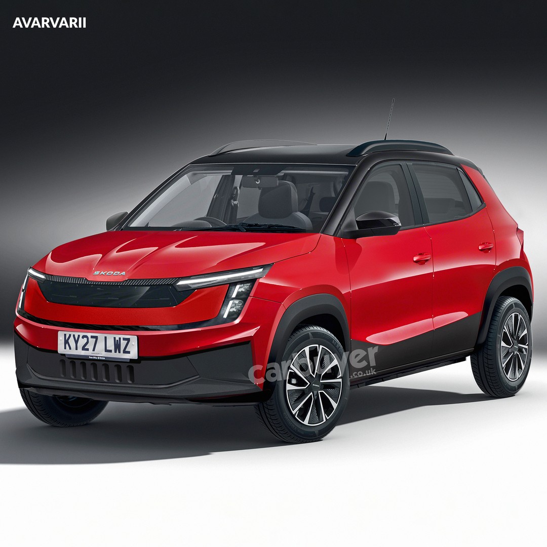 BretMamerdwp's tweet photo. Skoda’s baby electric SUV will cost under £20k—and this is what it could look like! https://t.co/4zbGMqCMlb