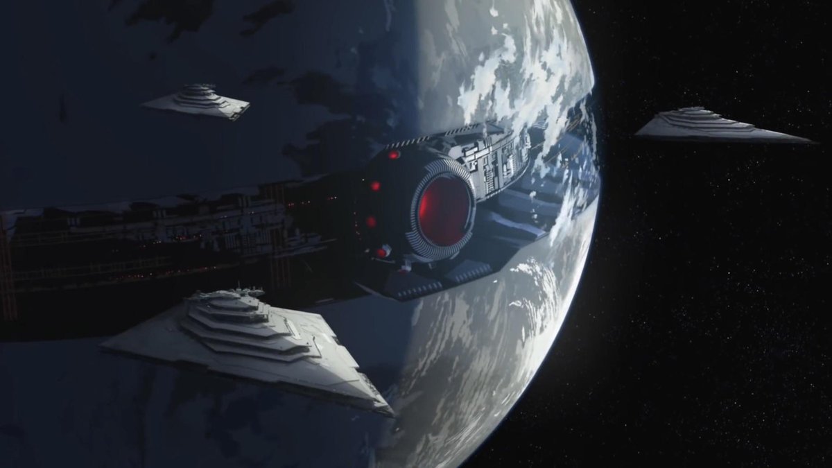 JediJamesP's tweet photo. #StarWars Resistance still doesn’t receive credit for a lot of things, least of all how uniquely gorgeous it was. https://t.co/d8CXWoJWia
