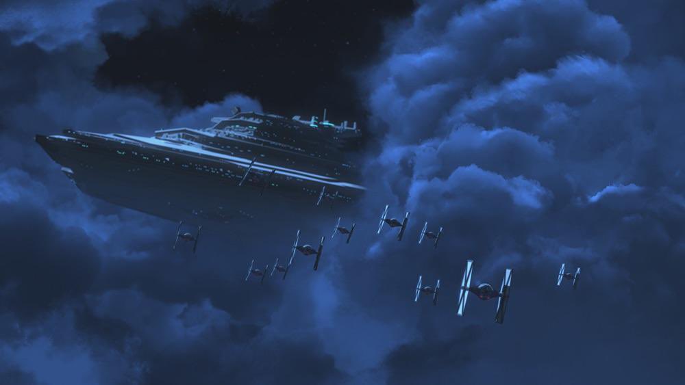 JediJamesP's tweet photo. #StarWars Resistance still doesn’t receive credit for a lot of things, least of all how uniquely gorgeous it was. https://t.co/d8CXWoJWia