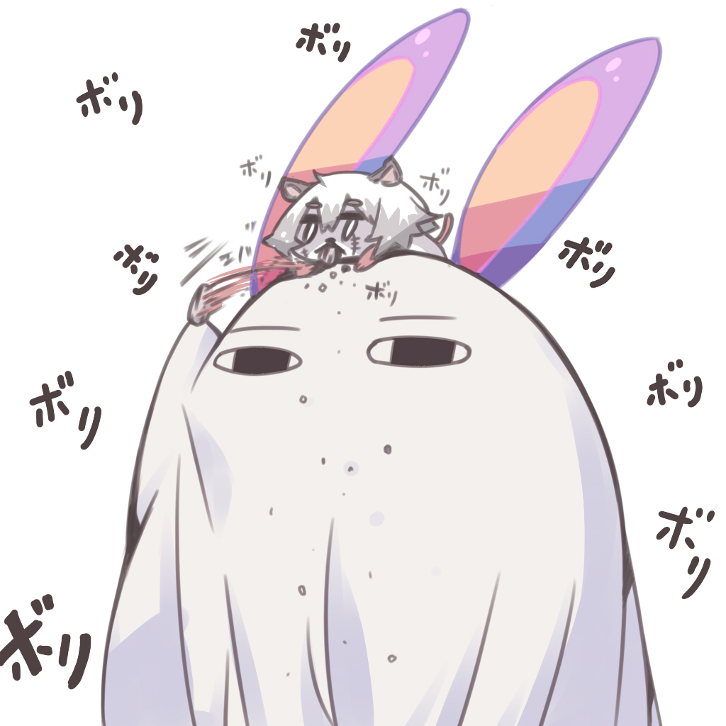 iguanahensyutyo's tweet photo. 餌付け
#FGO
#メジェド https://t.co/NrUU0cPy4V
