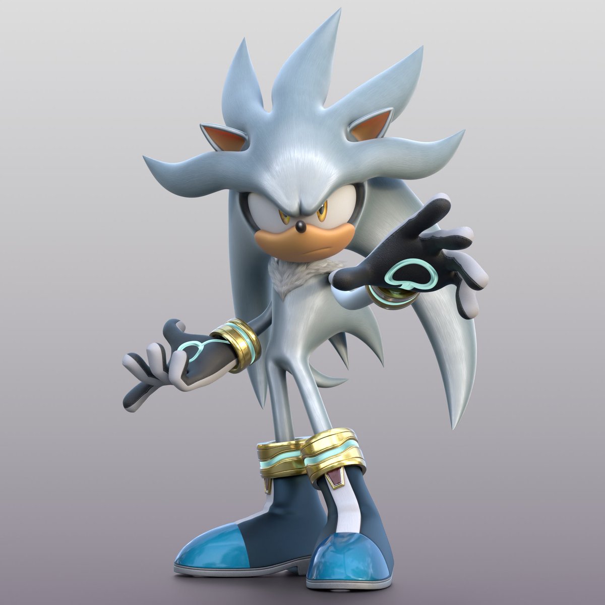 SpronkJock's tweet photo. The pose is tuff

Rig by @dokatzo 

#silverthehedgehog https://t.co/09OzNpVGkQ