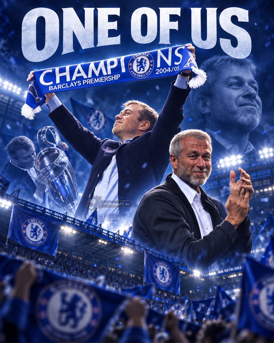 ChelseaFC_es's tweet photo. “El objetivo es ganar. No se trata de hacer dinero. Tengo muchas otras formas, mucho menos arriesgadas, de ganar dinero que esta (comprar el Chelsea FC). No quiero tirar mi dinero, pero en realidad se trata de disfrutar, y eso significa éxito y trofeos.”

🗣️ Roman Abramovich https://t.co/vviN9VON1A