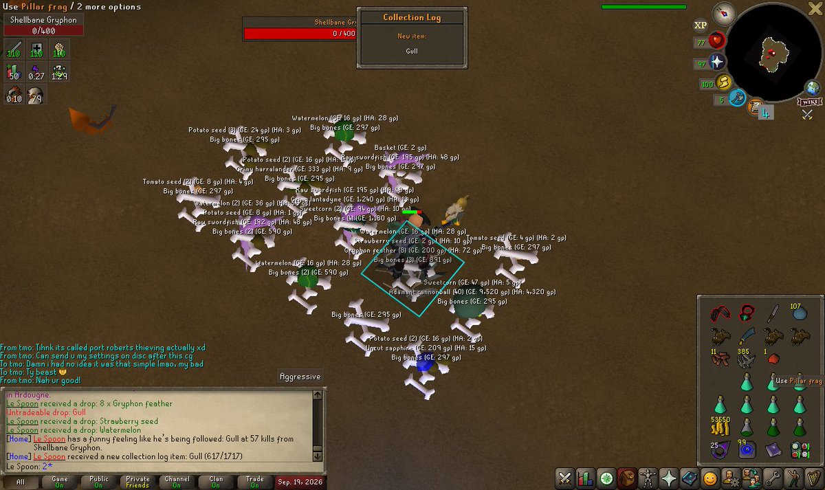 LeSpoonOSRS's tweet photo. Finally get to emerge from the cave here....#9 https://t.co/hq1AniHUBA