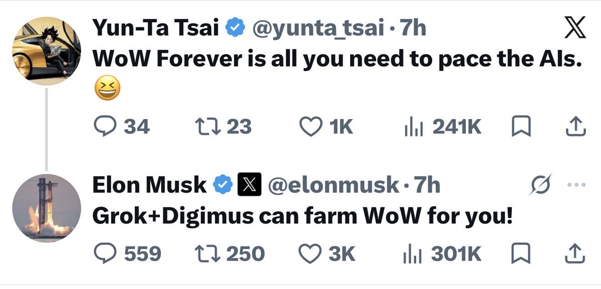 nmplol's tweet photo. Is the richest man in the world encouraging you to bot in World of Warcraft? https://t.co/hfSD3HCrVj