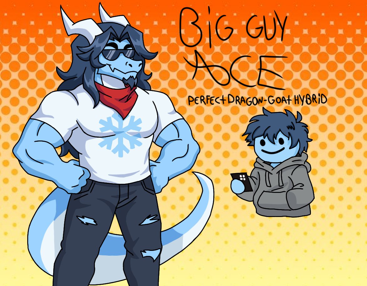 YOSOYBUM_AGOTI's tweet photo. Un pequeño dibujo del Big Guy de nueva York @KamexVGM

#fanart #AceMod #fnfAce #fnfmod #Kamex #Fanart #dragon #Bremixes 
#Retrospecter #art2D #fnf #furry #furryart #BremixesMod https://t.co/Qualeafu1z