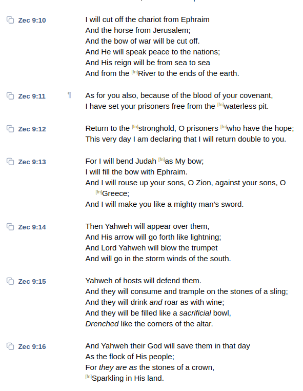 YahandFarming's tweet photo. @TakeUsHomeLord @CharlesM917 @DaMadMattster thy king, and what will that King do?

Jesus also didn't speak peace, in the Synoptics he repeatedly makes it clear he came to bring division not peace.

Yahweh is not the God of Christianity, their dying rising god man Jesus is.

When has the Chariot been cutt off from Ephraim?? https://t.co/FtdFflbpjF