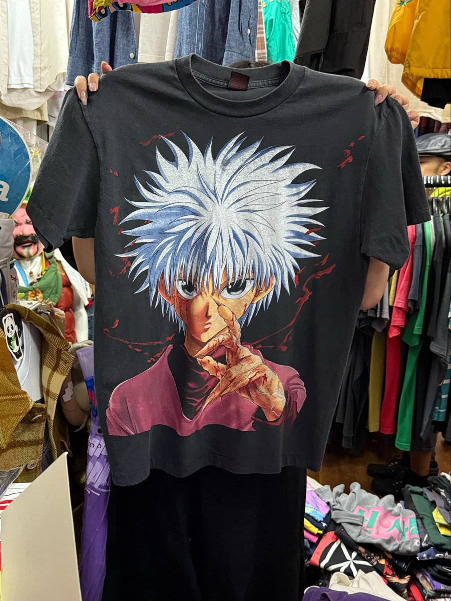 tsuribashipyun's tweet photo. 最高のキルアTシャツ旅立ってゆきました〜！ありがとうございます！！両面グッドプリント〜 https://t.co/zk6mmXrEwT