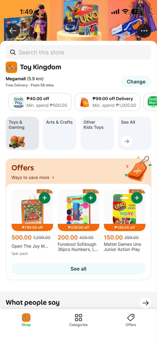 MayumiVerse_'s tweet photo. Honestly, malaking bagay yung hindi mo na kailangan lumabas para mamili. 😂 Especially ngayong palapit na nang palapit yung holidays, alam naman natin kung gaano ka-traffic at kadaming tao sa mall. GrabMall 9.9 na lang habang may up to 50% OFF + Free Delivery https://t.co/EzG8n462ss