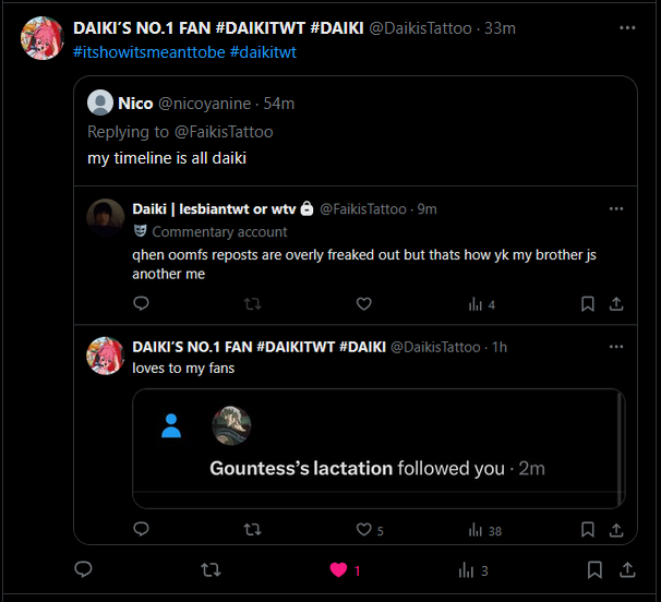 nicoyanine's tweet photo. @DaikisTattoo i liked this tweet when u qrt'd me and now its on my timeline... #daikitwt is true https://t.co/iML0dVWQOk