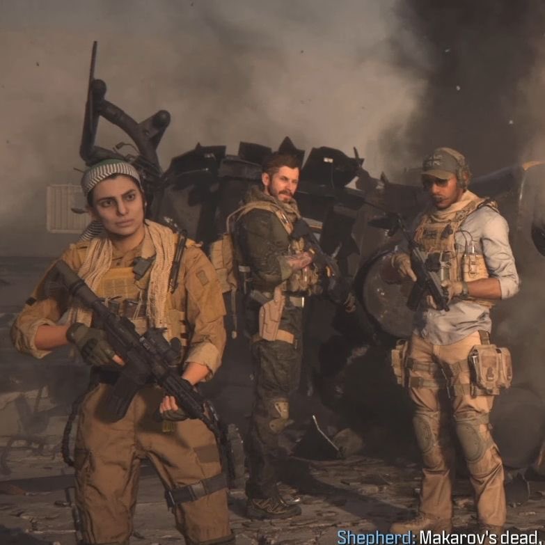 theswandrowned's tweet photo. The baddest bitches star in MW2019 https://t.co/NXZHeSq6SF
