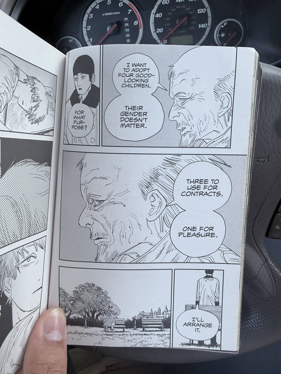 chappellroanken's tweet photo. wtf chainsaw man… please tell me this character dies https://t.co/BmHEke8f7B