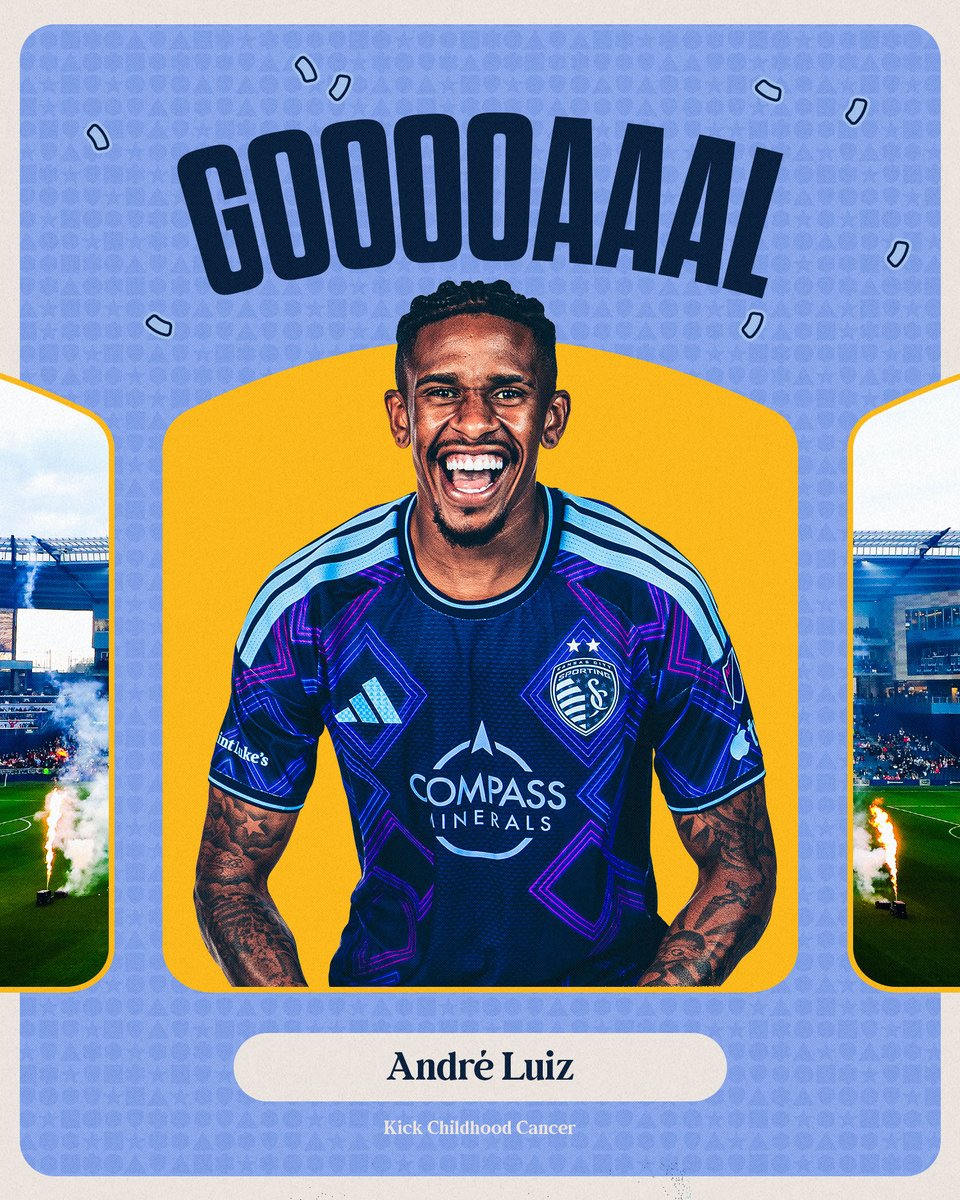 SportingKC's tweet photo. ANDRÉ HAS DONE IT AGAIN https://t.co/BH4g1Y45L1