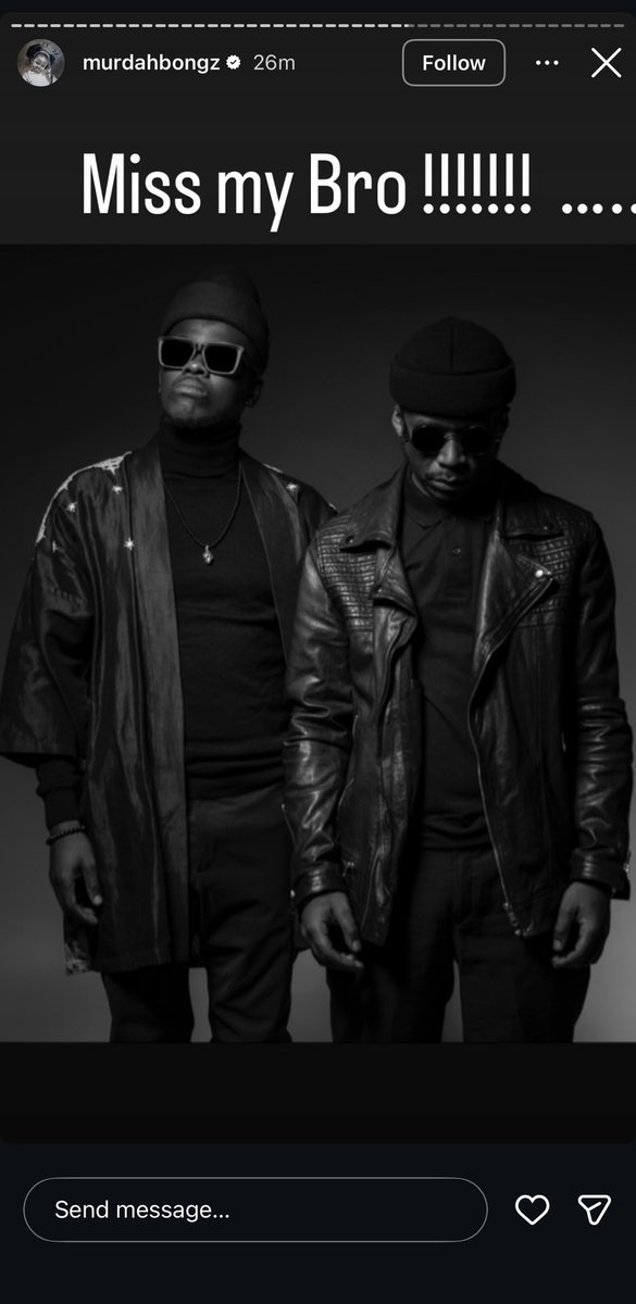 TheAudioLabSA's tweet photo. Till we meet again, my bro…Mörda’s words hit different.💔I Wish Black Motion could fix things man https://t.co/QnXJkB2pa5