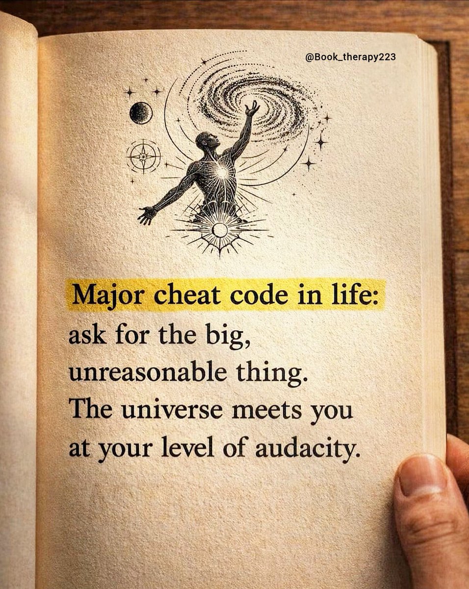 Book_therapy223's tweet photo. Major cheat code in life: https://t.co/5QT6wJD0j5