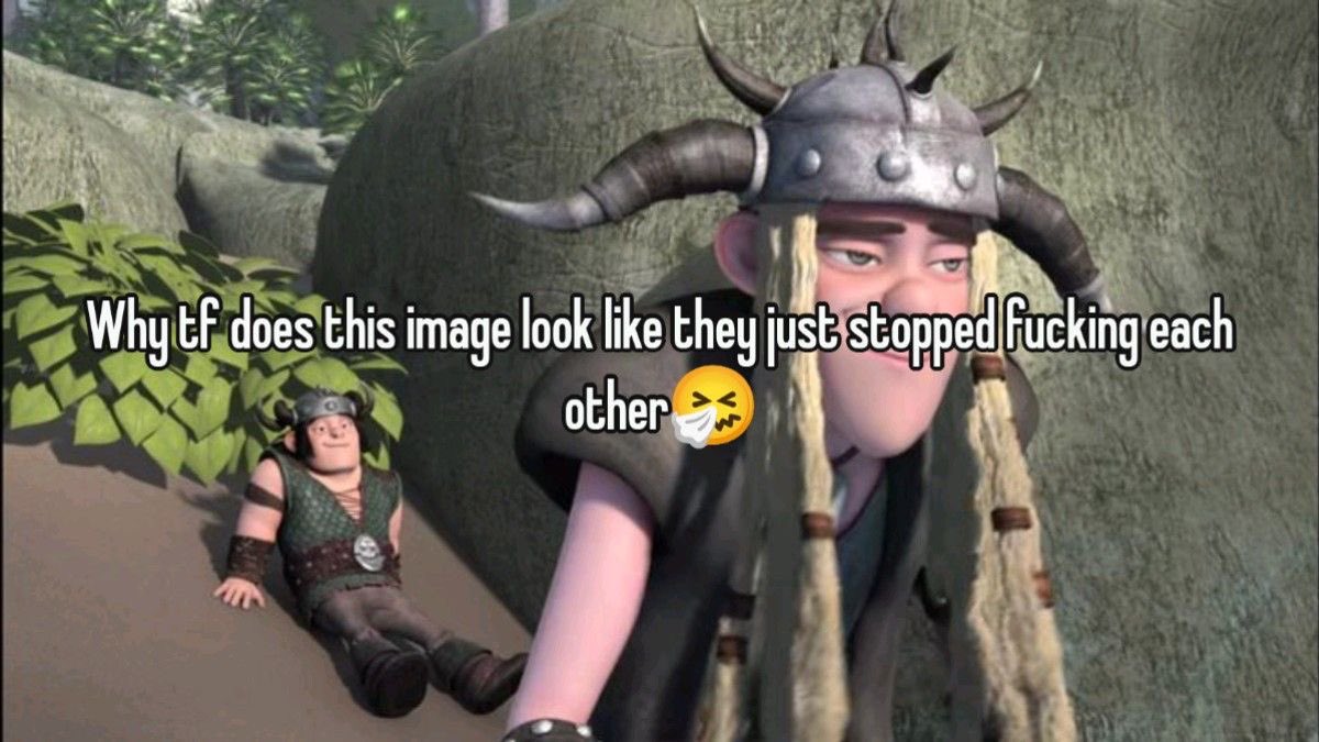 MicsHaddock's tweet photo. hello httydtwt, just checking in to see if yall r still alive https://t.co/LnXN78nkiX