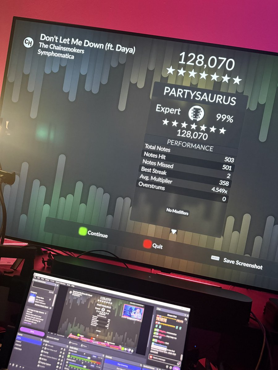 PartysaurusMike's tweet photo. Aight fam it’s part 2!!! My seeeeester called and I had to take the phone call so I could talk to Papasaurus before he went night night

But we are back on twitch…clone here and then we’re gonna Just Chat it up with some YouTubes https://t.co/HyvfKByIcC
