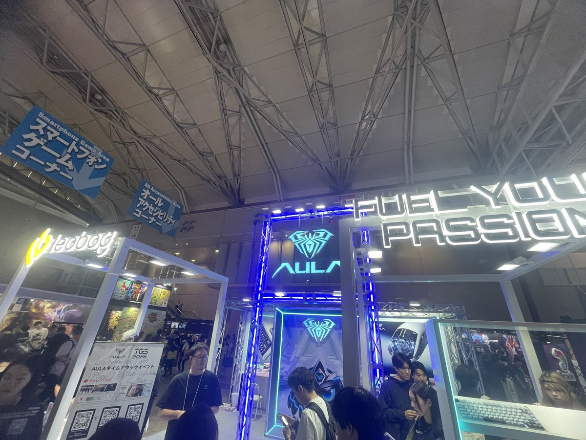 shinotaky's tweet photo. AULAさん気前良い #AULA #ag75 #TGS2026 https://t.co/iLTT4B6WeH