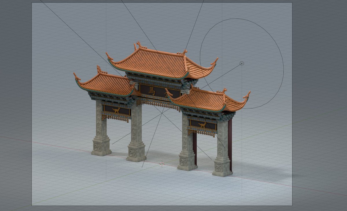Neowan's tweet photo. The development of AI Agents will have a huge impact on many SaaS products. When I was developing scenery add-ons for the MSFS game two years ago, I used a tool called Meshy to make modeling easier. It could turn images into 3D models. Two years later, I can easily use GPT-6 Astra to run an automated workflow connected to Blender, and within just a few minutes it can independently gather references, generate a detailed 3D asset prototype, and apply textures to it.