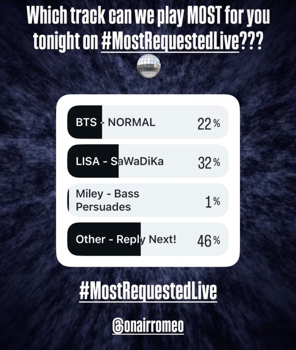 Mikro_Mexico's tweet photo. ⚠️ARMY ATENCIÓN!! VAMOS ABAJO EN LA ENCUESTA! 🚨 VAYAMOS A VOTAR 

BTS está participando en la encuesta de #MostRequestedLive para sonar en la radio esta noche, ¡pero actualmente estamos en 2° lugar con solo el 22%! 🔥📻  

📲 ¿CÓMO APOYAR?
1️⃣ Ve a las historias de Instagram de @mostrequestedlive

2️⃣ Vota por BTS - NORMAL en la encuesta 🗳️

3️⃣ En la siguiente historia, deja tu pedido directo en la cajita "REQUEST HERE!" 💬  

¡Demostremos el poder de ARMY y hagamos que BTS suene al máximo esta noche! 💪💜

🔗:https://t.co/jjnFqmJlfI