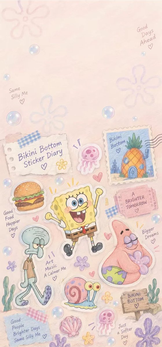 ShanxiTimes's tweet photo. 【 #Wallpaper 】"Hey Patrick, let's go jellyfishing!"🪼 #SpongeBob https://t.co/yEwXOK7LG5
