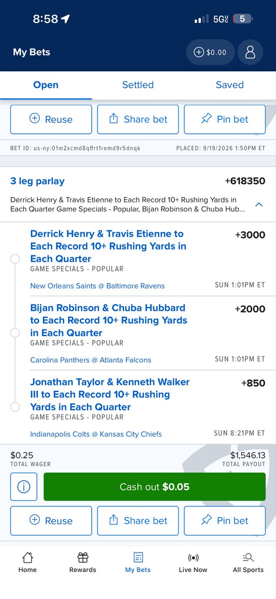 harlyn85's tweet photo. @dfs_scrubbb I took this from some dude here on X the other day I wanted to play it back now that I saw yours and FanDuel is not letting me bet not even 10 cents 🤔🤔 I wish that’s a signal that it will hit lol smh https://t.co/MERWEkiGzu