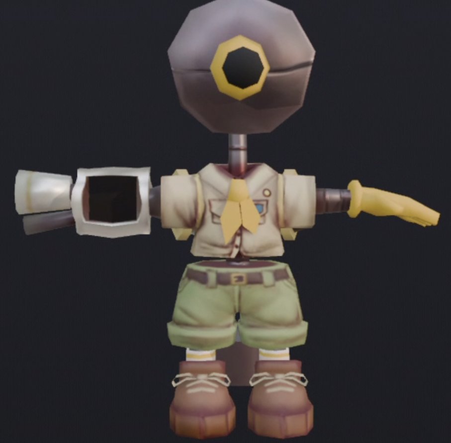 CleanCrewRoblox's tweet photo. Hi. We're working on Chapter 2. We don't have much to share about it though.

Here is progress on a character skin we're commissioning.
#cleancrew #gamedev #roblox https://t.co/WqgI79HOb4