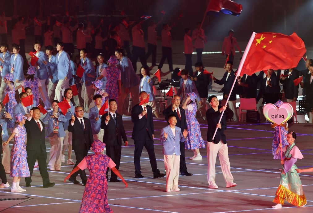PDChina's tweet photo. The 20th Asian Games officially opened on Saturday night, offering an opportunity to look back on another remarkable journey: the transformation of Chinese sport over more than half a century.

China made its Asian Games debut in Tehran in 1974. 16 years later, Beijing welcomed Asia to the Chinese capital as host of the 1990 Asian Games.

Since then, China has topped the Asian Games gold medal table at 11 consecutive editions and hosted the event three times. For China, the Asian Games have come to represent far more than competition, reflecting the country's rise in international sport alongside its broader economic and social transformation.
https://t.co/MN9EYa2L7V