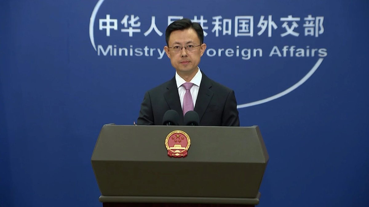 ChinaStands's tweet photo. 中国外交部回应“美方称已拥有在轨太空武器，中方是否也有？”
Chinese Foreign Ministry Responds to “The U.S. Says It Already Has Orbital Space Weapons; Does China Have Them Too?”

9月15日，中国外交部发言人郭嘉昆主持例行记者会。法新社记者提问，美国太空军称已经拥有了在轨太空武器，请问中方对此有何回应？中方是否也有在轨的太空武器？
On September 15, Chinese Foreign Ministry Spokesperson Guo Jiakun hosted a regular press conference. An AFP journalist asked: The U.S. Space Force says it already possesses orbital space weapons. What is China’s response? Does China also have orbital space weapons?
郭嘉昆表示，中国一贯坚持和平利用外空、维护外空安全，反对外空武器化、战场化和军备竞赛。我们敦促美方停止在外空扩军备战，以实际行动维护全球战略稳定。
Guo Jiakun stated that China consistently upholds the peaceful use of outer space and the preservation of outer space security, and opposes the weaponization of and arms race in outer space. We urge the United States to stop its military build-up in outer space and take concrete actions to maintain global strategic stability.

#ChinaStands