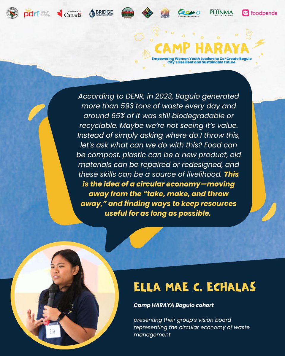 ThePDRF's tweet photo. During #CampHARAYABaguio, our mentors and experts shared knowledge and wisdom, while our youth leaders shared their perspectives and experiences. Here are some bits and pieces from the meaningful and inspiring conversations that happened in Camp HARAYA! https://t.co/YKhC9guUHe