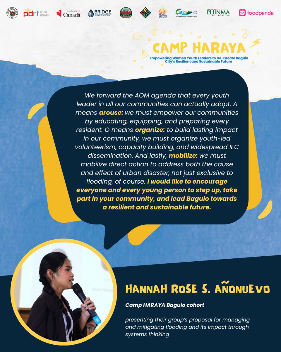 ThePDRF's tweet photo. Camp HARAYA Baguio is part of the implementation of BRIDGE Project and funded by the Canada’s International Development – Global Affairs Canada

#ClimateResilience #DisasterPreparedness #ResilientPH https://t.co/tYGlRwZDk2