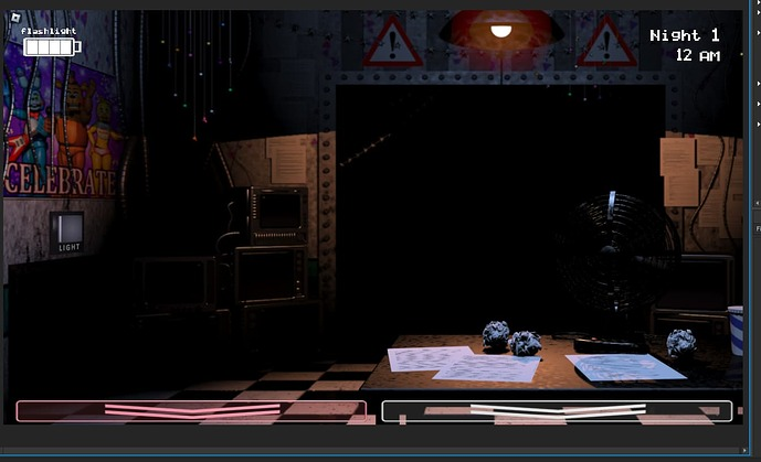 ErectEnby's tweet photo. (Starter for @JUSTANXTHERFOX 

*Lolbit was asleep on the job hiding under the desk with the lights off. It wasn't the best hiding place but they were convinced it was good enough for them to catch up on the sleep they missed.*

*Just for good measure Lolbit was laying their- https://t.co/N7eVb5WRA1