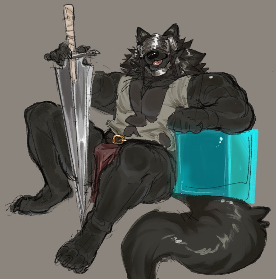 wolfador's tweet photo. he's so handsome https://t.co/AZIuX8qd8i