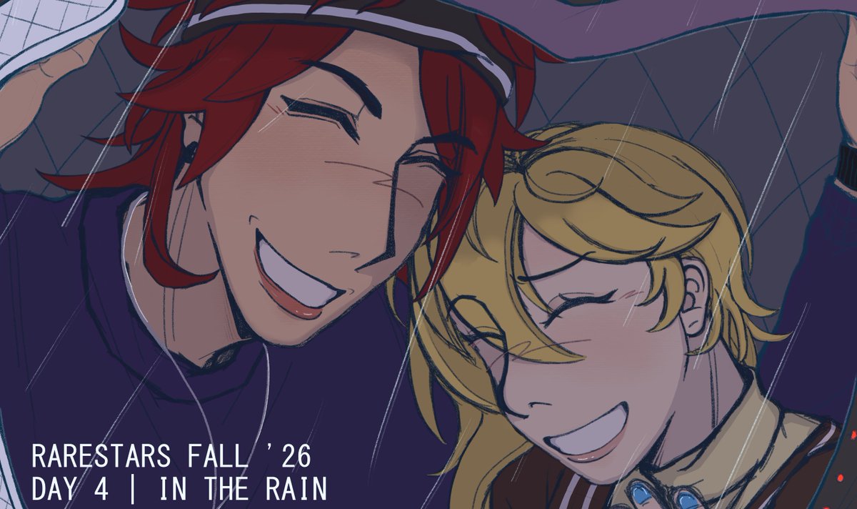 xostomachaches's tweet photo. "LET'S MAKE A RUN FOR IT!"
DAY 4 : IN THE RAIN 🌧
#RARESTARSFALL2026 https://t.co/lG5XAfzmNq