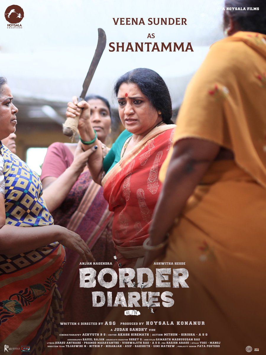 BDkannada2026's tweet photo. Revealing the very talented @veena_sunder ma'am as  SHANTAMMA in the world of @borderdiaries_cinema ✨❤️

#WorldOfBorderDiaries ✨

WRITTEN AND DIRECTED BY : A S G
PRODUCED BY : A Hoysala Films

@appushashikumar 

@AnjanNagendra @AshwithaHegde 
@judahsandhy @achyuth_b_s https://t.co/Pa743QRQoJ