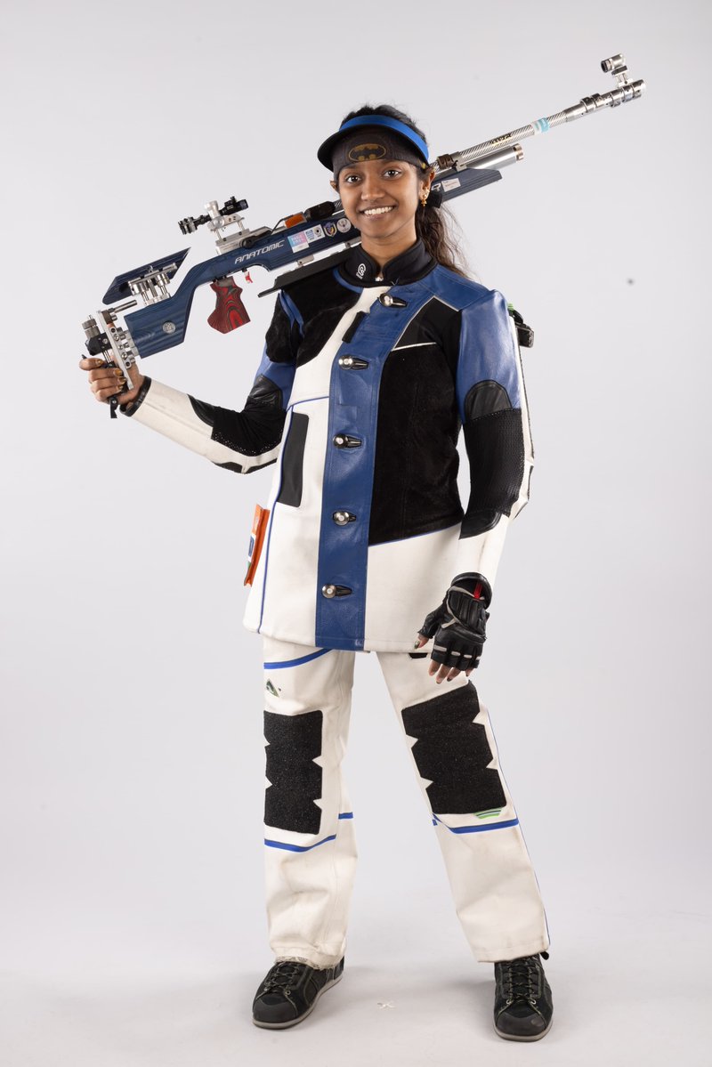 KirenRijiju's tweet photo. India’s first medal at the #AsianGames2026! 

Many congratulations to Elavenil Valarivan, Sonam Maskar & Vidarsa K Vinod on clinching Silver in the Women’s 10m Air Rifle Team event.
A fantastic start to Team India’s medal campaign. Wishing our champions & the entire contingent many more moments of glory!

#Cheer4Bharat