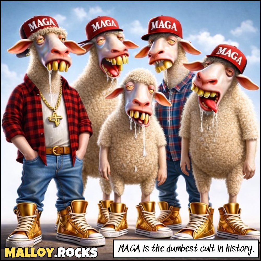 malloyrocksX's tweet photo. MAGAs are the dumbest people on the planet. https://t.co/tYS6BkuNgm