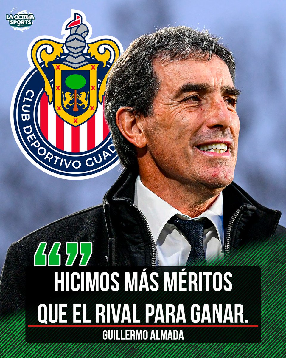 laoctavasports's tweet photo. NO SE GUARDÓ NADA 🦅🔥   

Para Guillermo Almada, debieron llevarse el Clásico. 🤯🦅 https://t.co/8EYGxUGuyv